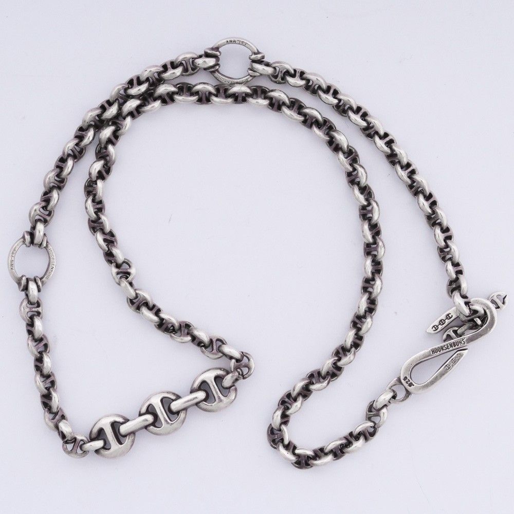 HOORSENBUHS 10MM 23inch open-link wallet chain シルバー