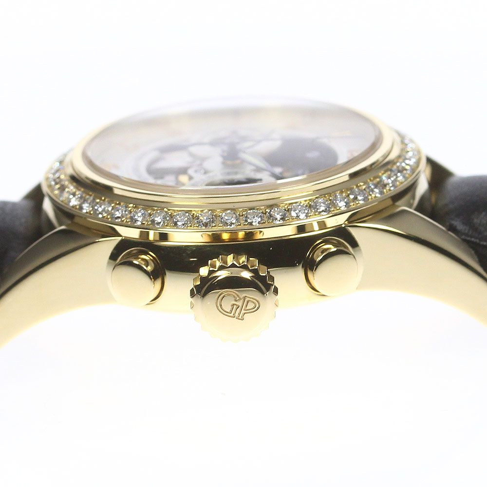 GIRARD-PERREGAUX ジラールペルゴ 手巻き ダイヤベゼル 時計 ベゼルに56個のダイヤモンドをあしらった「ロレアート」の最新