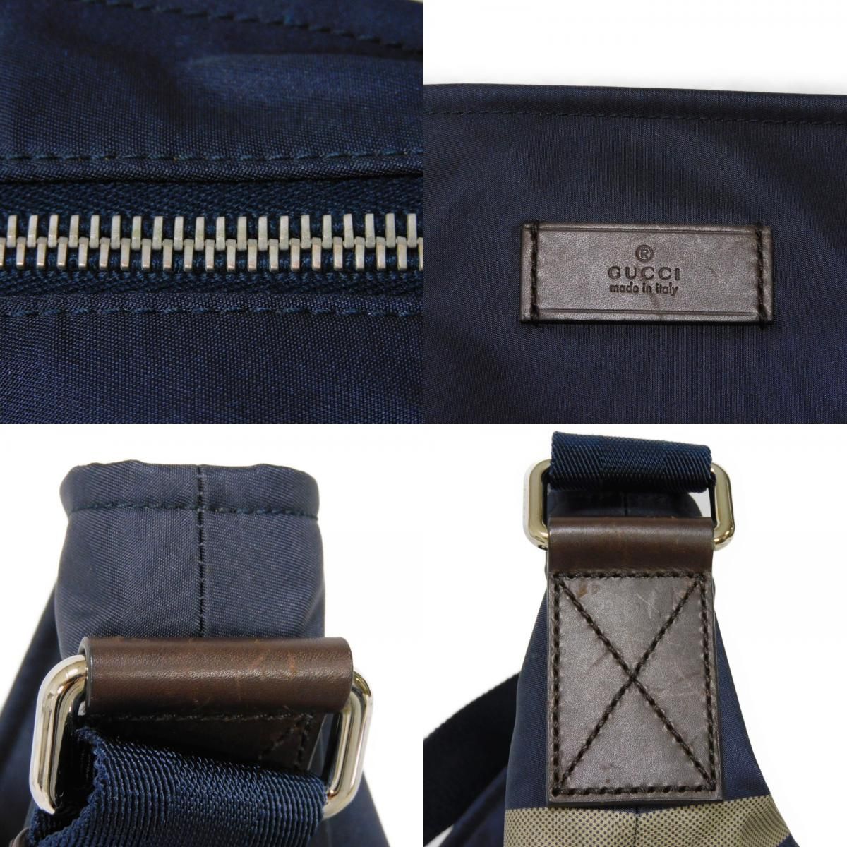 GUCCI グッチ ディアマンテ メッセンジャーバッグ ロゴ シェリー 