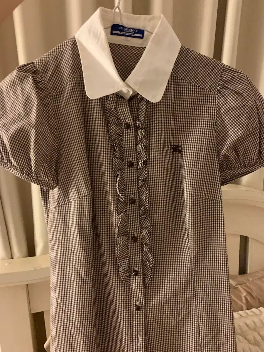 BURBERRY バーバリー ロンドン 青 チェック シャツ