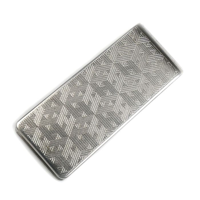 エルメス HERMES モザイク H マネークリップ SV925 HERMES エルメス シルバー925 Hマーク モザイク マネークリップ メンズ