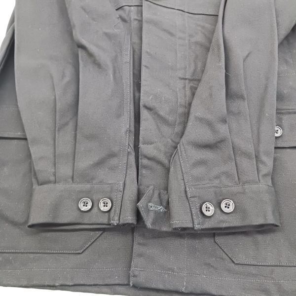 Le Sans Pareil ル サン パレイユ CCV RAILROAD JACKET カバーオール ジャケット LSP-25U-213008 ブラック サイズ42