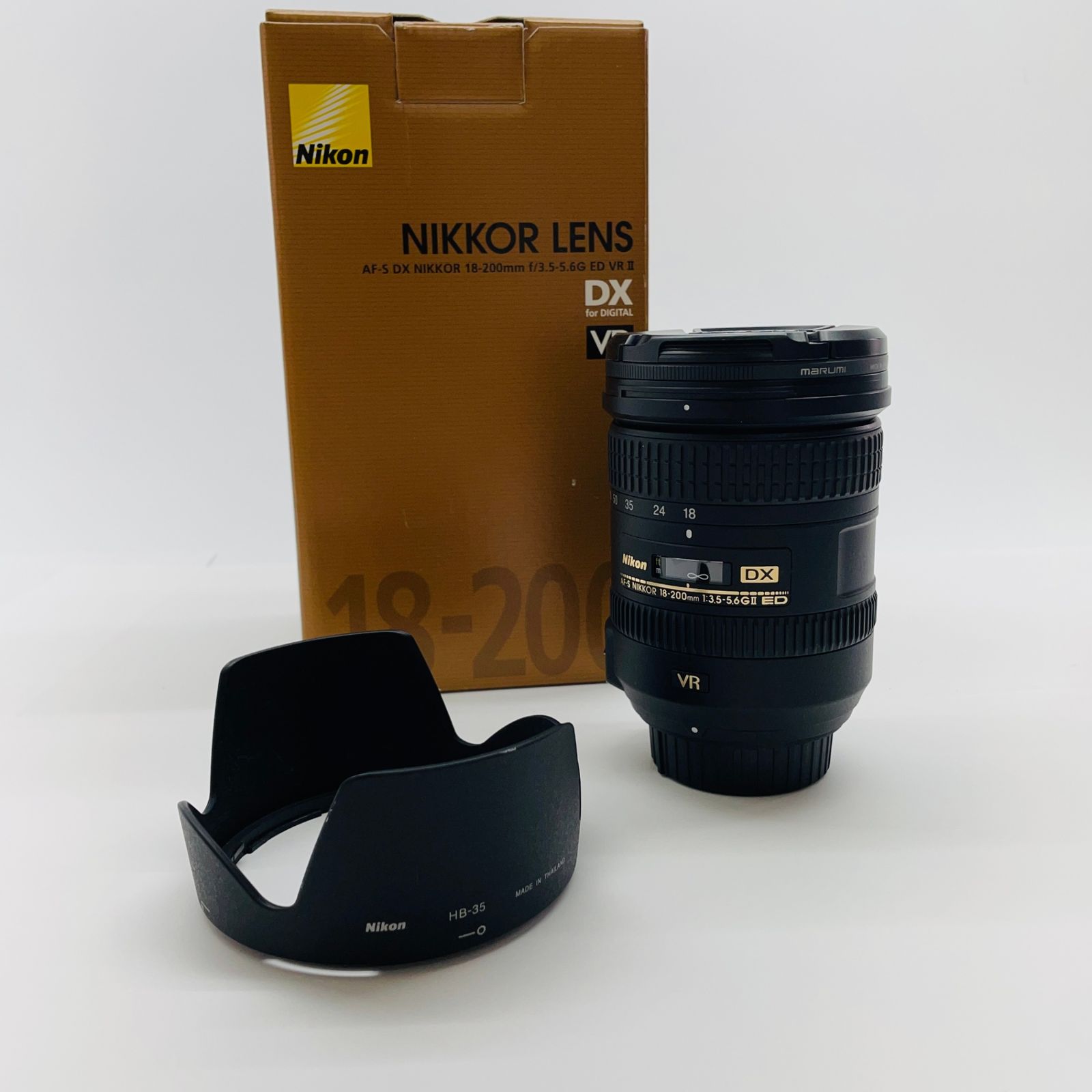 美品 Nikon NIKKOR AF-S DX 18-200mm f/3.5-5.6G ED VRⅡ【C4025-60 