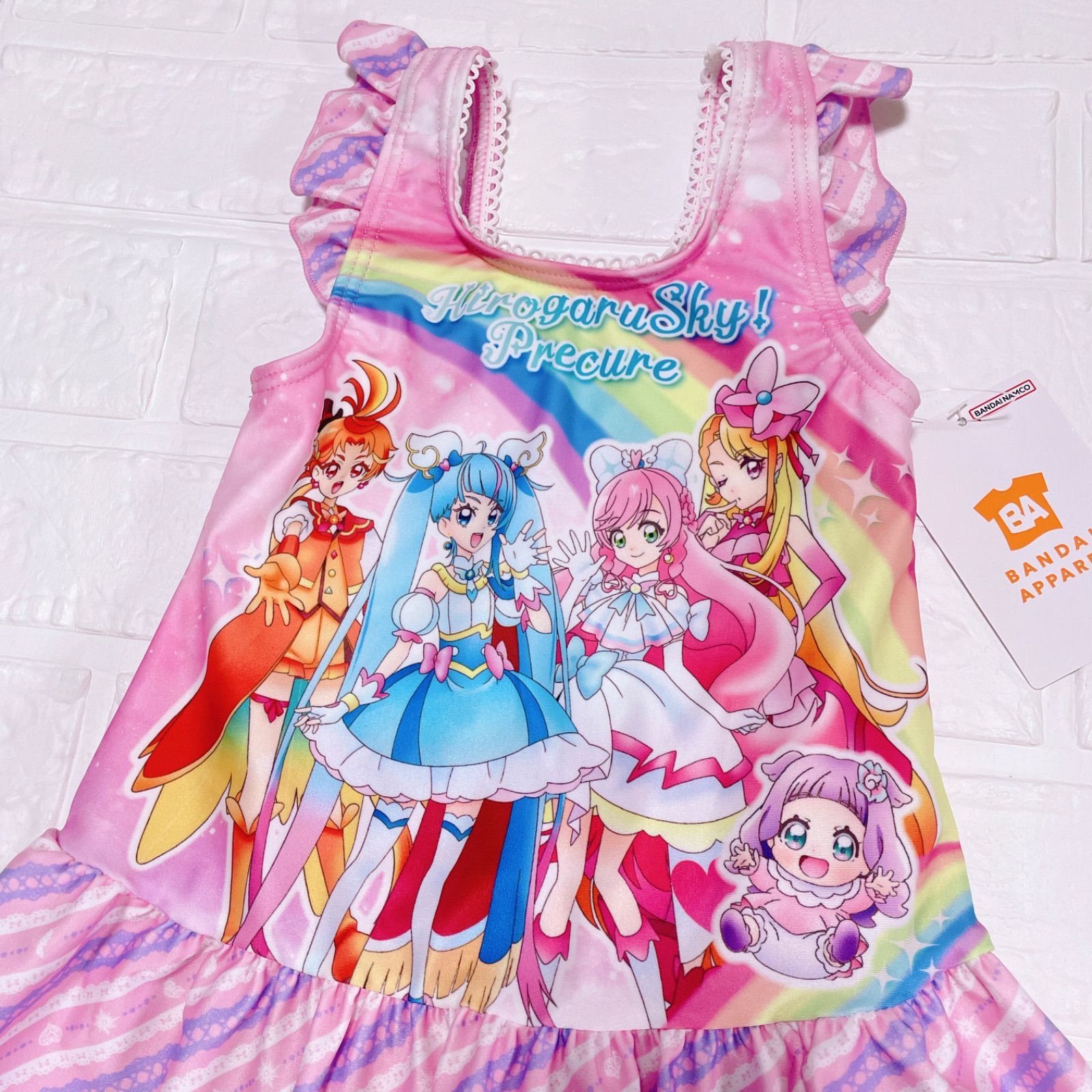 【新品】ひろがるスカイ！プリキュア＊ワンピース 水着100cm