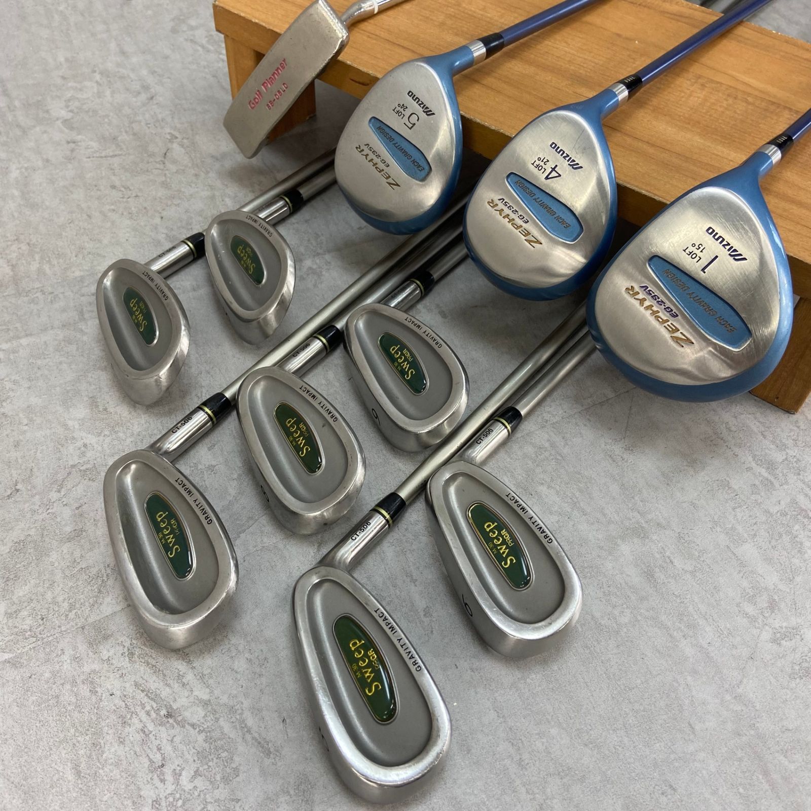 ミズノ オノフ レディースゴルフ11本セット カーボン L 右利き用