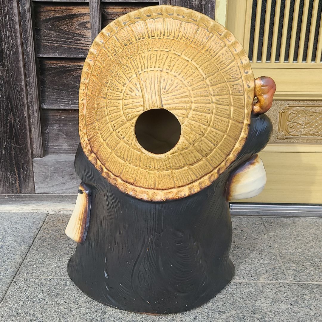 チョー縁起物❗信楽焼福狸  高さ５４cm チョー縁起物❗信楽焼福狸 高さ54cm