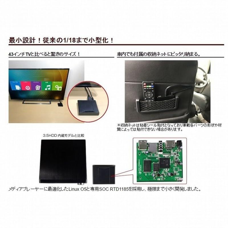 MEDIAWAVE4K 4Kポータブルメディアプレーヤー