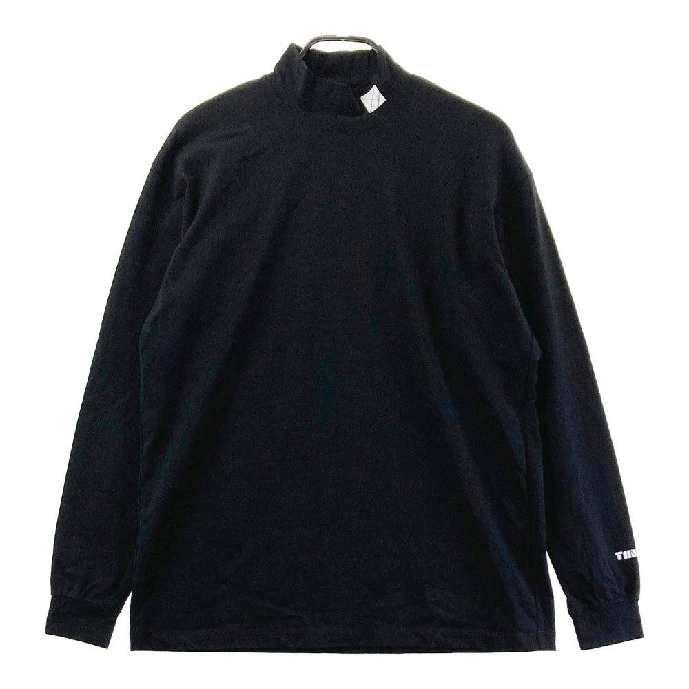 サイズ：M TANGRAM　タングラム TGS-MT04 ハイネック 長袖Tシャツ  ブラック系 [240101364066]# ゴルフウェア メンズ ストスト