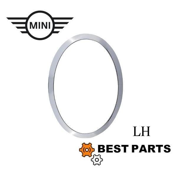 新品 BMW MINI ヘッドライトリム クロームリング 左 F55 F56 F57 51137300631 社外品