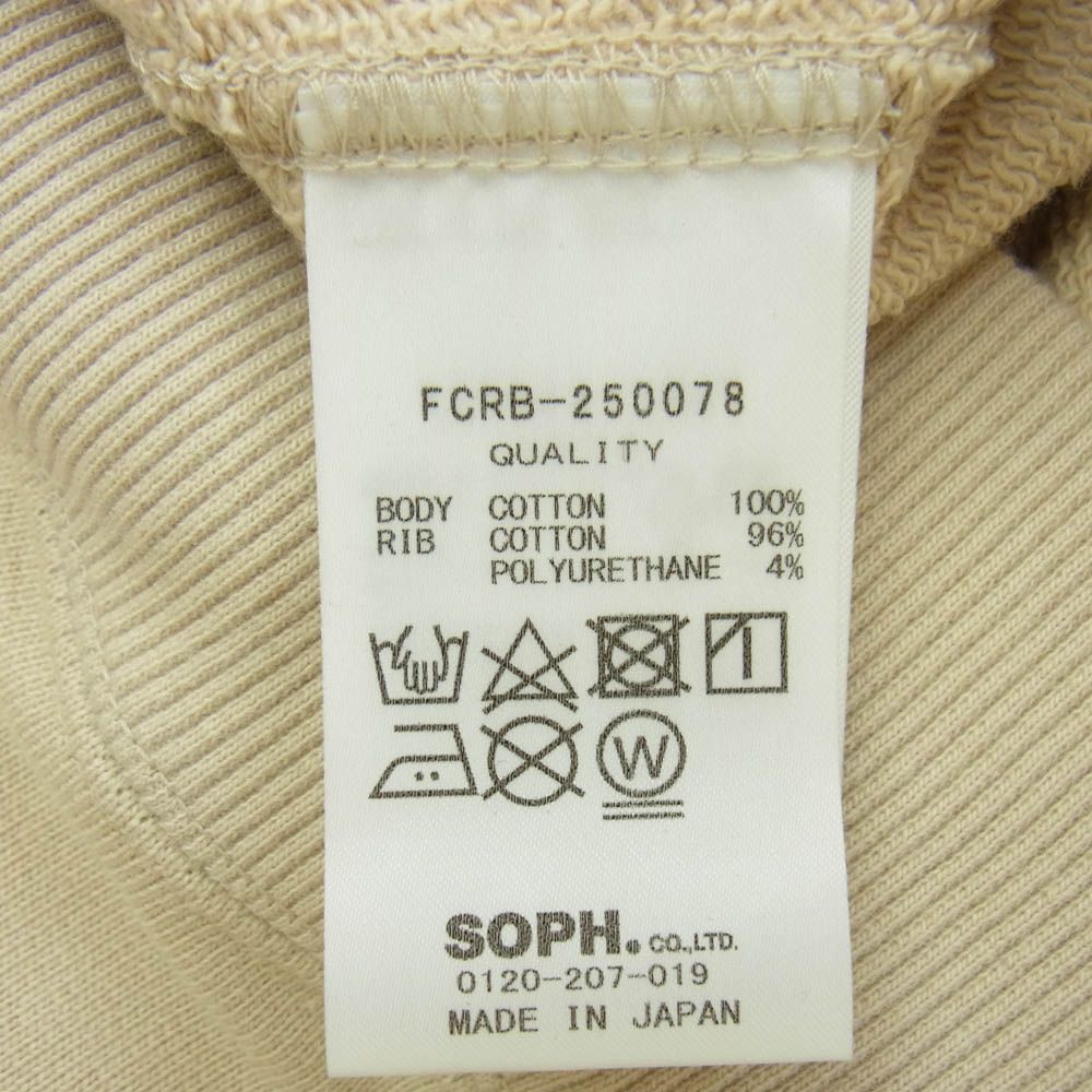 F.C.R.B. エフシーアールビー 25SS FCRB-250078 BIG LOGO CREWNECK