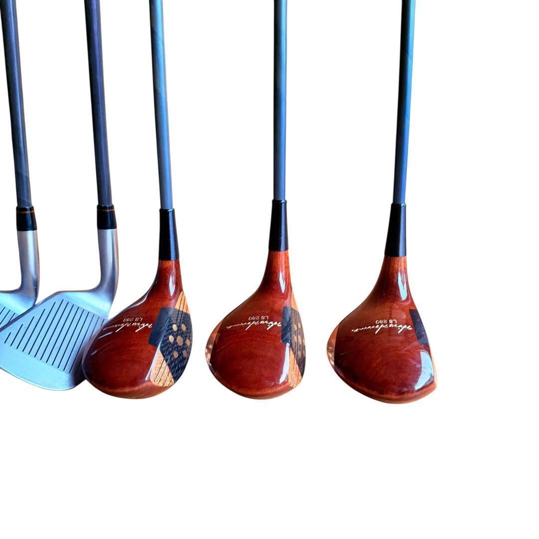 【希少】HONMA LB280アイアン、パーシモンドライバー　11本セット 希少】HONMA LB280アイアン、パーシモンドライバー 11本セット - メルカリ