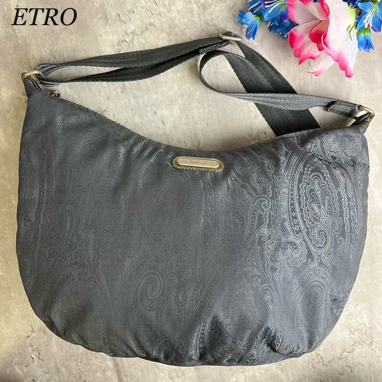✨良品✨ ETRO エトロ ワンショルダーバッグ トートバッグ ペイズリー 