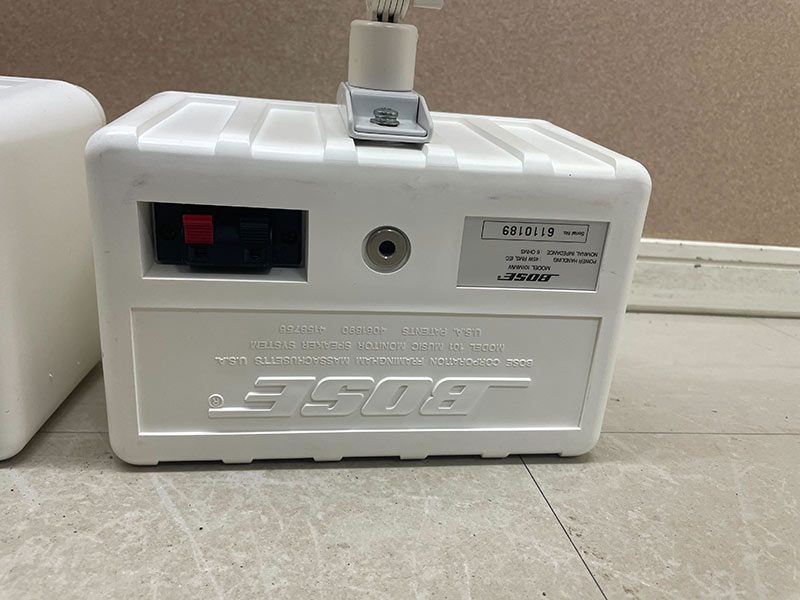 BOSE ボーズ スピーカー 101MMW 天吊り ペア ホワイト金具付き BOSE