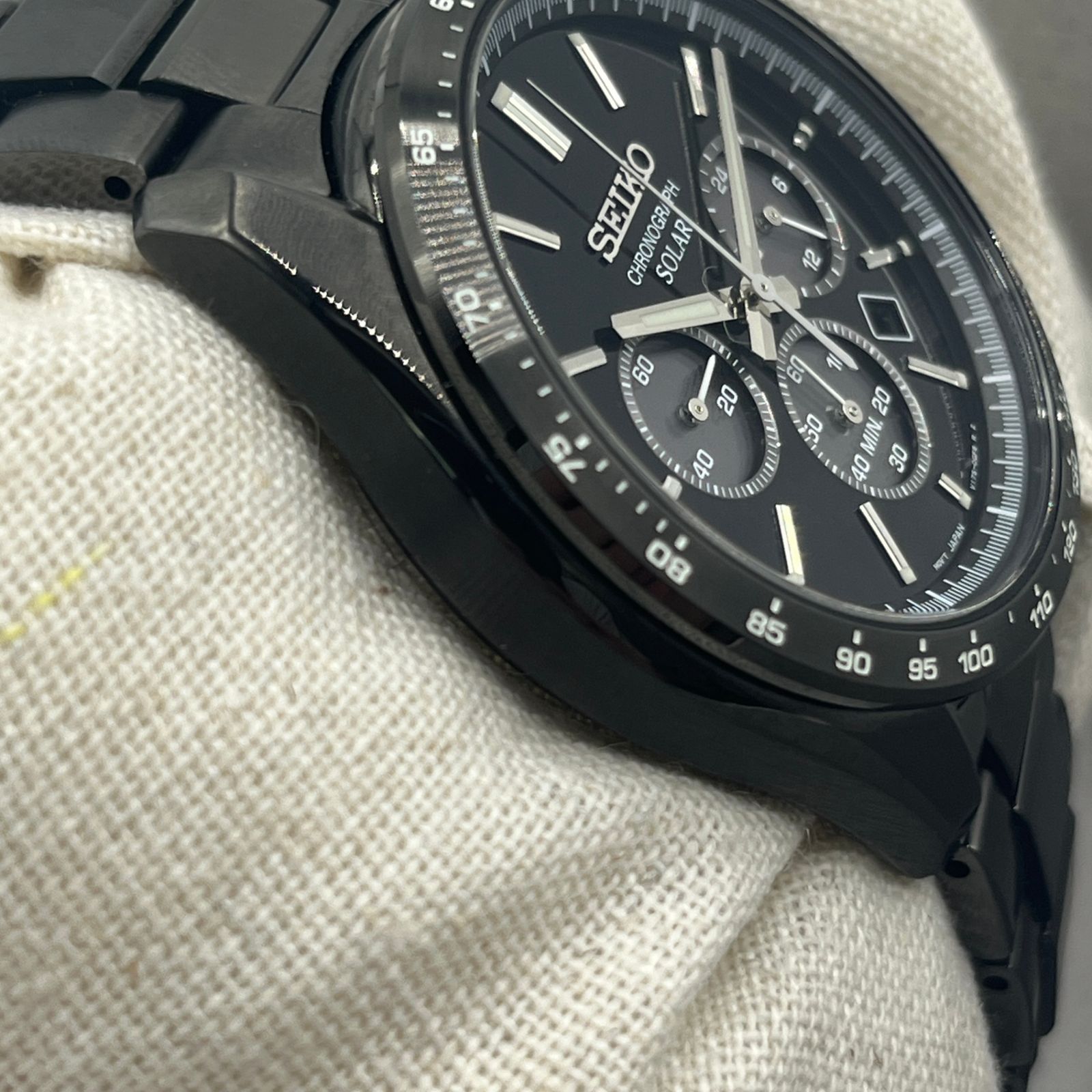 美品　SEIKO　セイコー　ブラック　レッド　ステンレス　ソーラー　メンズ　時計 SEIKO - セイコー ダイバーズ レッドモンスター の通販 by