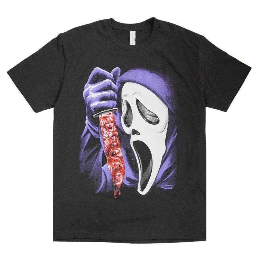 スクリーム Tシャツ XLサイズ 黒 映画 ムービーTシャツ scream