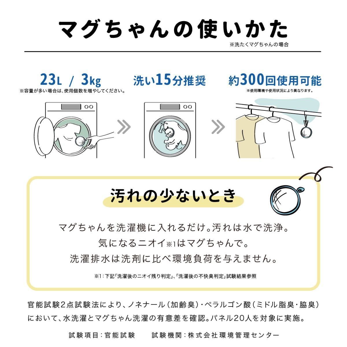 洗たくマグちゃん コレクション ブルー 2個セット