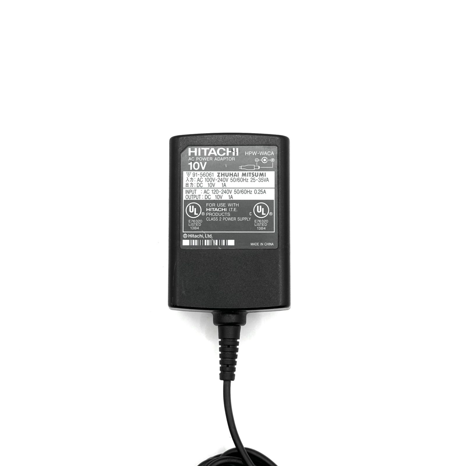 Waca Pc HPW-WACA 日立 HITACHI 10V 1A Handheld PC PERSONA ペルソナ ACアダプター アダプタ 電源 ...