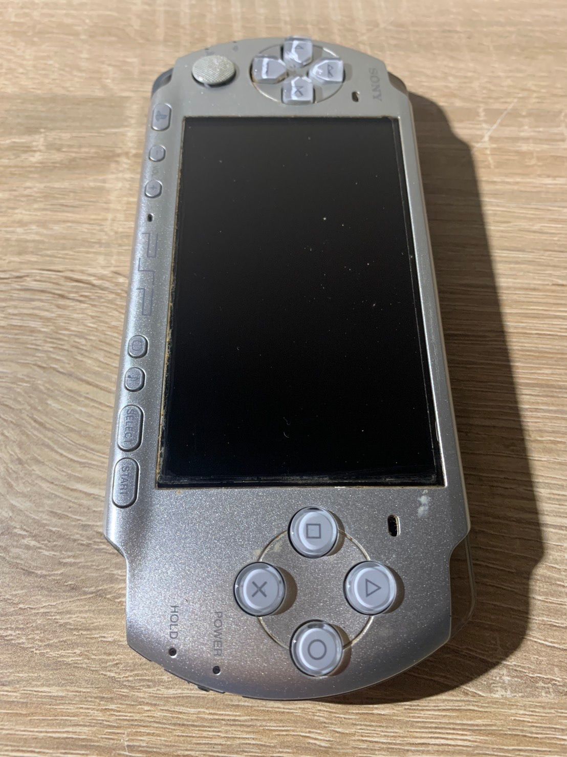 5673 PlayStation ポータブル PSP 3000 ミスティック シルバー 動作 済み