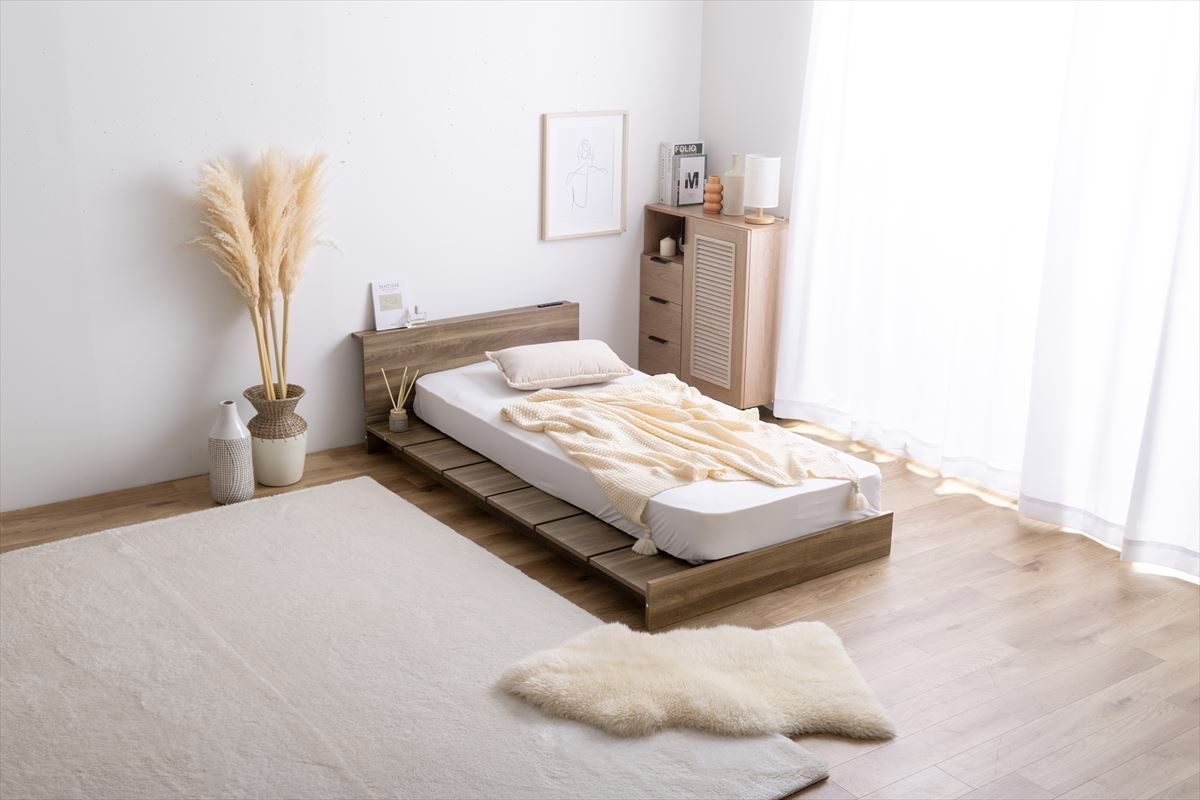 フレームのみ Yuseong幅100cm幅広すのこローベッド