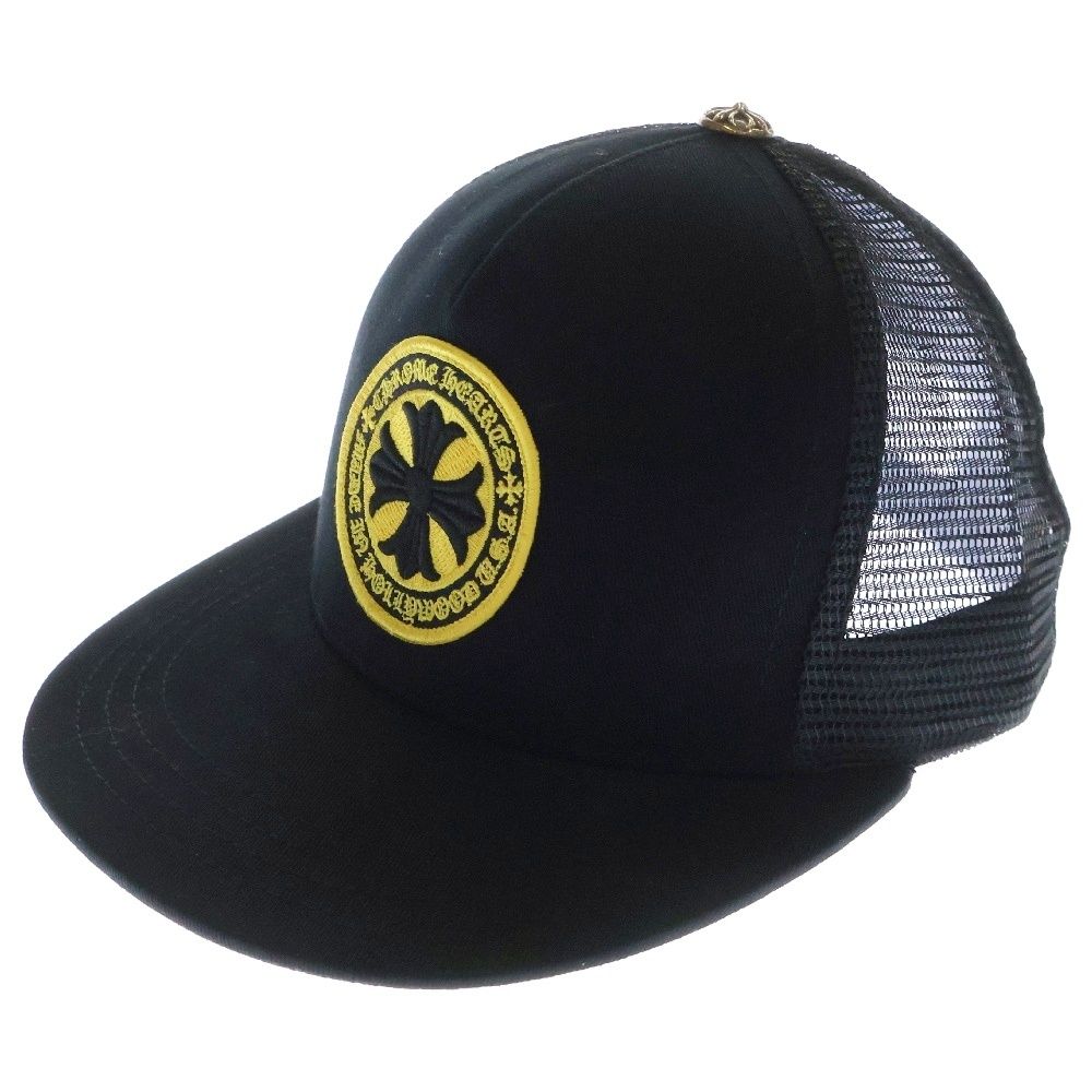 CHROME HEARTS 新品 クロムハーツ 帽子 ブラック イエロー CH