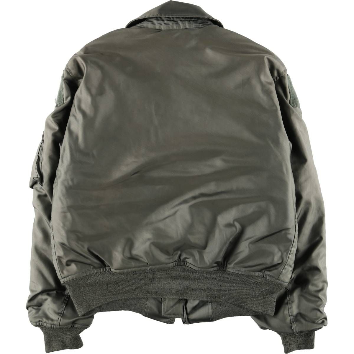 古着 80年代 米軍実品 CWU-45|P ミリタリー フライトジャケット MEDIUM 38-40 メンズM相当 ヴィンテージ|evb031265