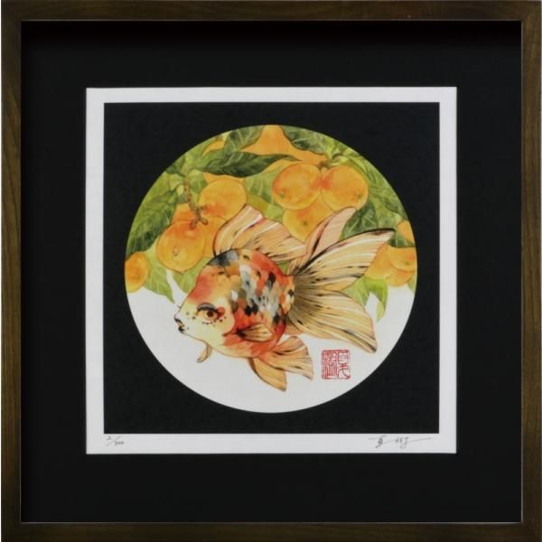 ☆吉岡浩太郎☆ 「野辺の春」シルクスクリーン 30角額　新品！ シルクスクリーン版画 吉岡浩太郎 30角 300X300mm シートのみ