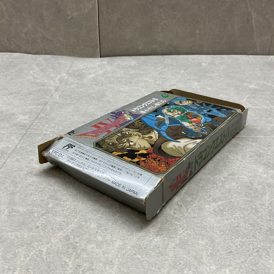 【超レア】ファミリーコンピューター ドラゴンクエストⅣ導かれし者たち 国内版FC]ドラゴンクエストⅣ 導かれし者たち(中古)＊電池交換