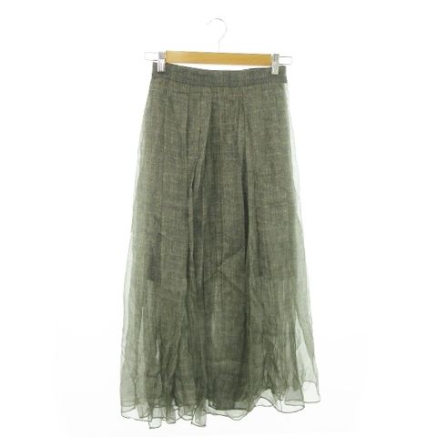 ブルネロクチネリ BRUNELLO CUCINELLI シアースカート ロング