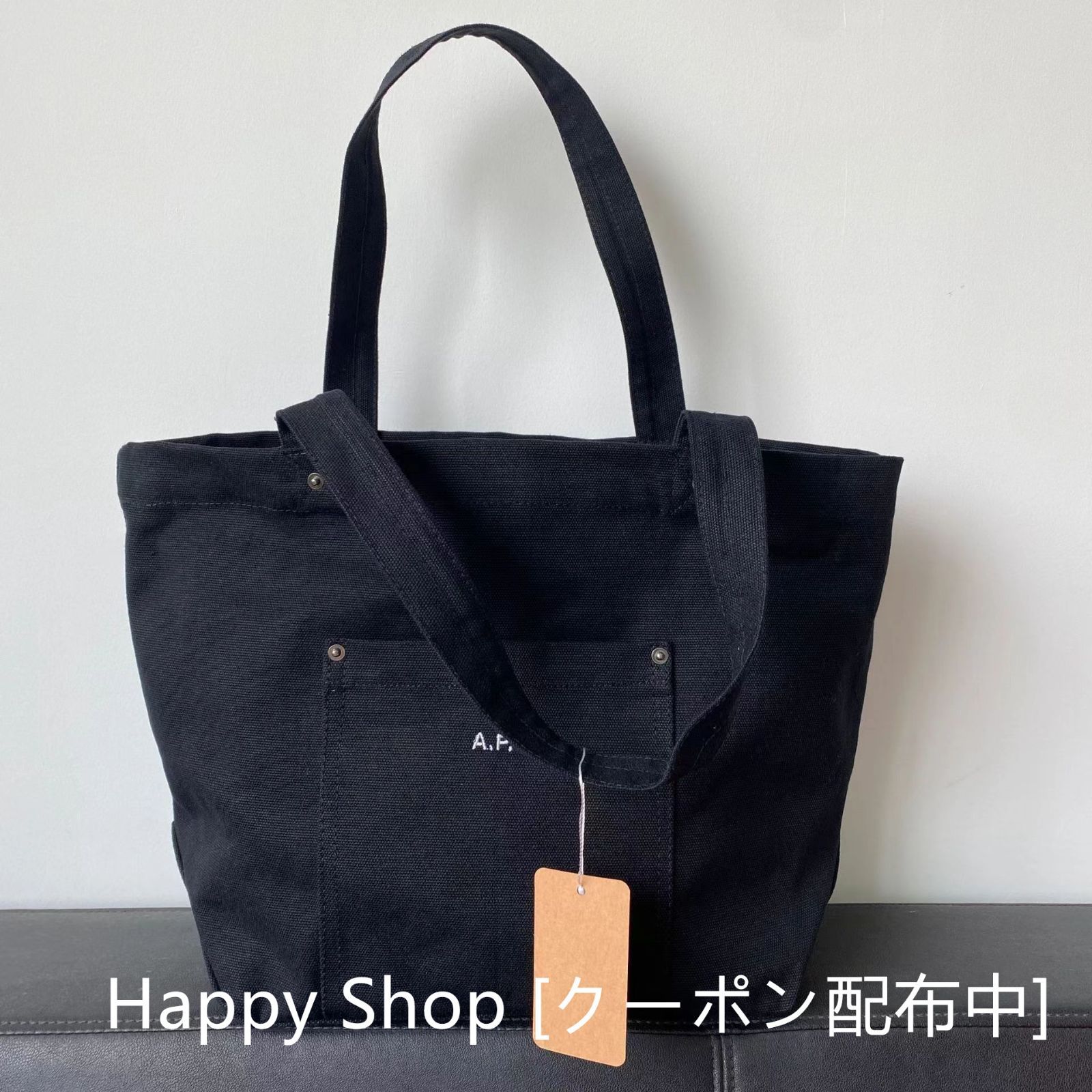 新品 A.P.C. アーペーセー APC Thais デニムハンドバッグ キャンバストートバッグ ユニセックス レディース メンズ 2カラー選択可能  - メルカリ