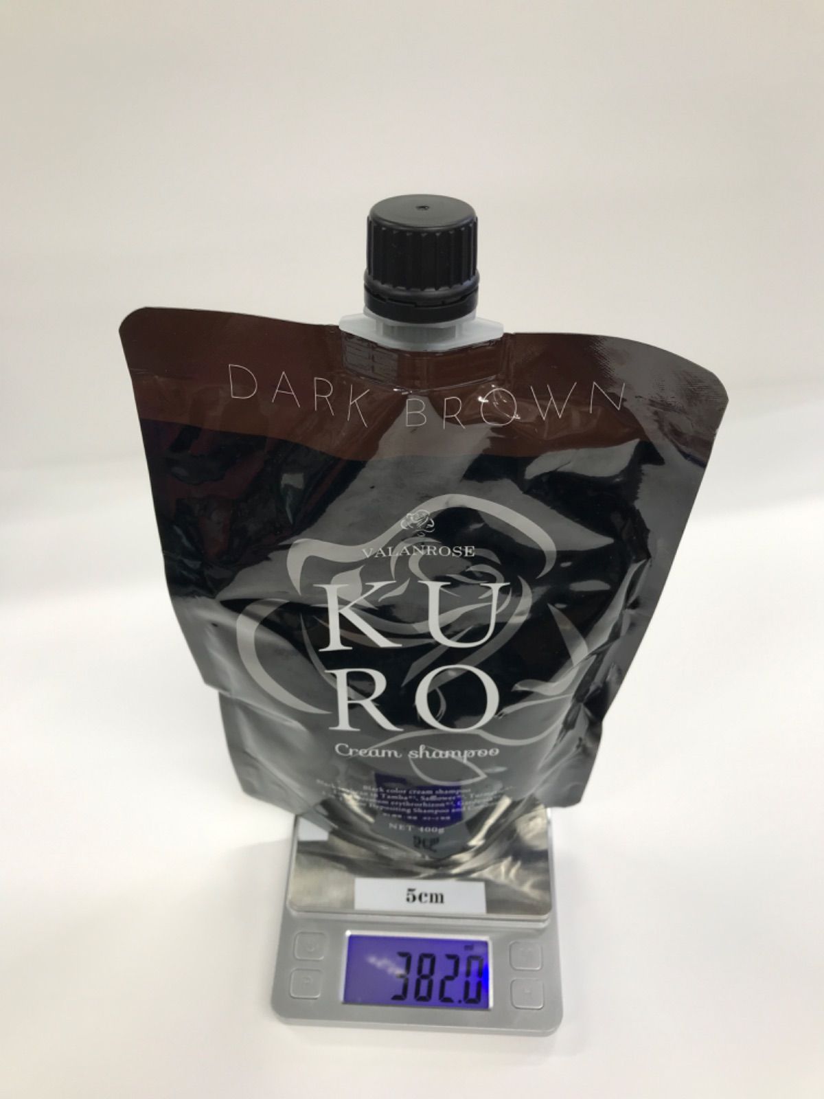 VRクロクリームシャンプー ダークブラウン 400g Kuro クリーム