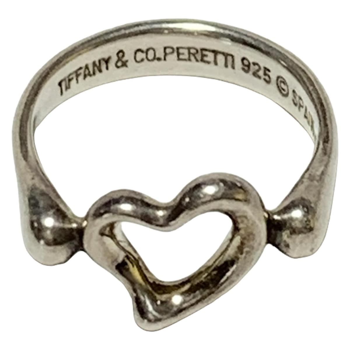 ☆SALE☆【TIFFANY&Co.】オープンハート リング 13号 1588
