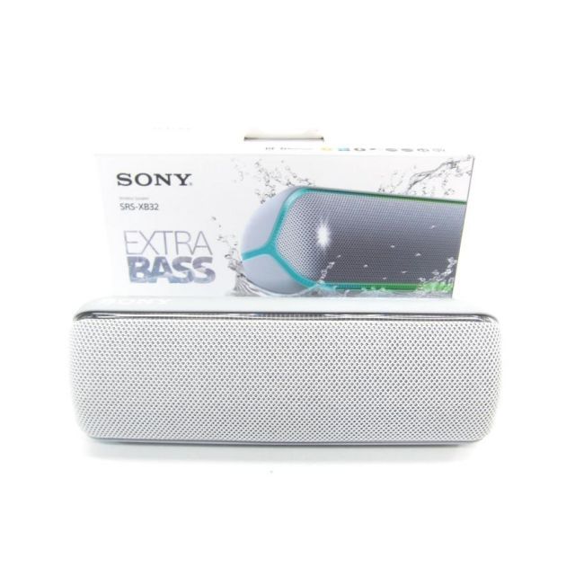 SONY SRS-XB32ワイヤレススピーカー シルバー ソニー ワイヤレス