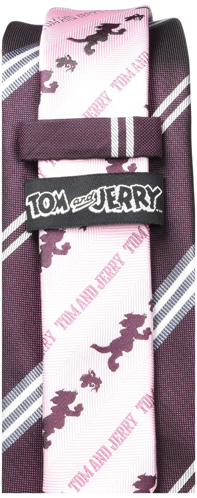 数量 標準 レッド2 T-J 000001-006 ストライプ2 ネクタイ トムとジェリー フローレンスペック