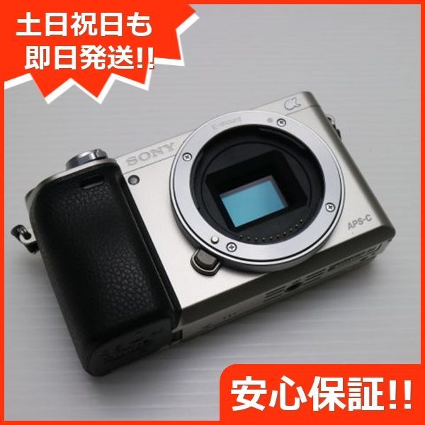 α6000 ILCE-6000 ボディ シルバー ミラーレス一眼 SONY 本体 土日祝発送OK 02000