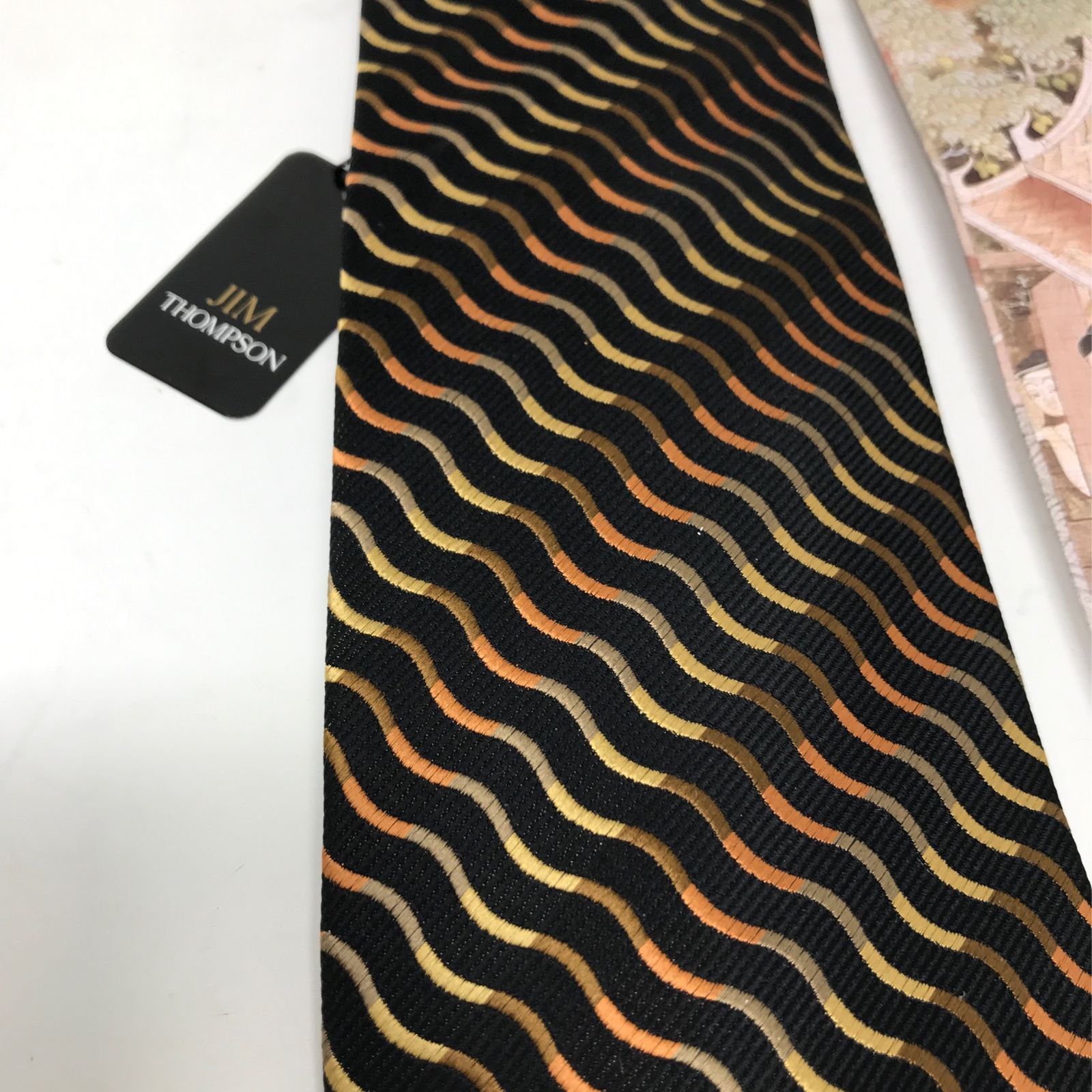 ジムトンプソン 高級タイシルク 紺色 2m www.vetrepro.fr