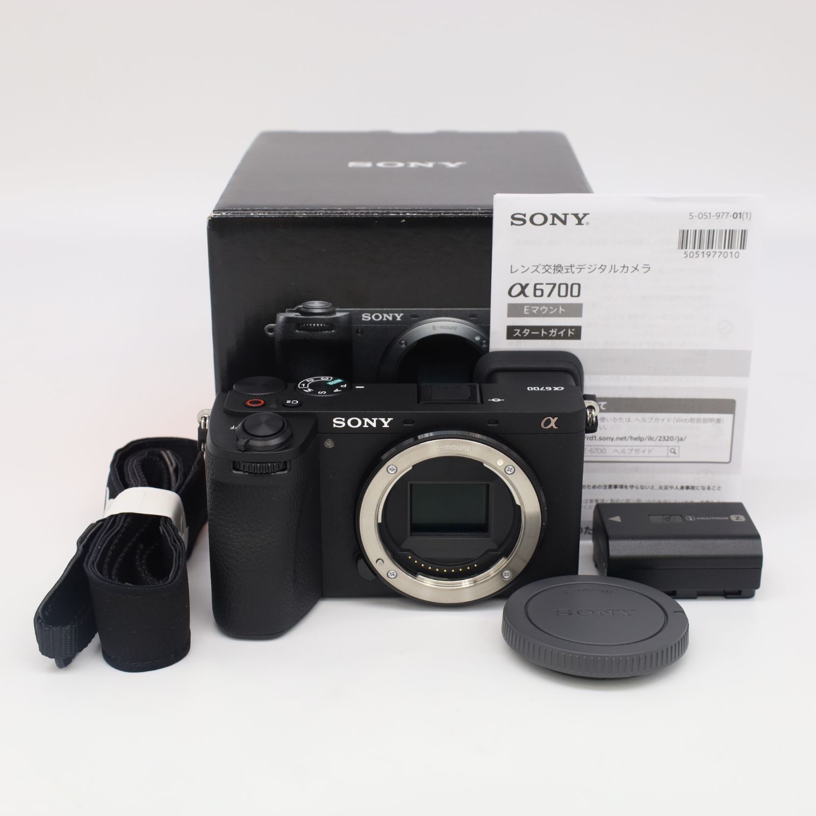 ショット数157回、元箱付き。☆新品級☆ SONY ソニー α6700