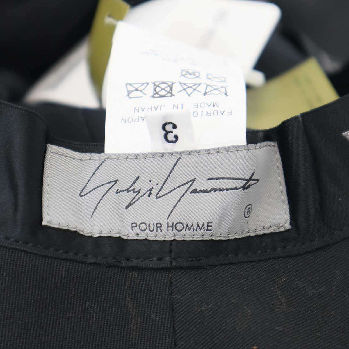 Yohji Yamamoto POUR HOMME ヨウジヤマモト プールオム 24SS