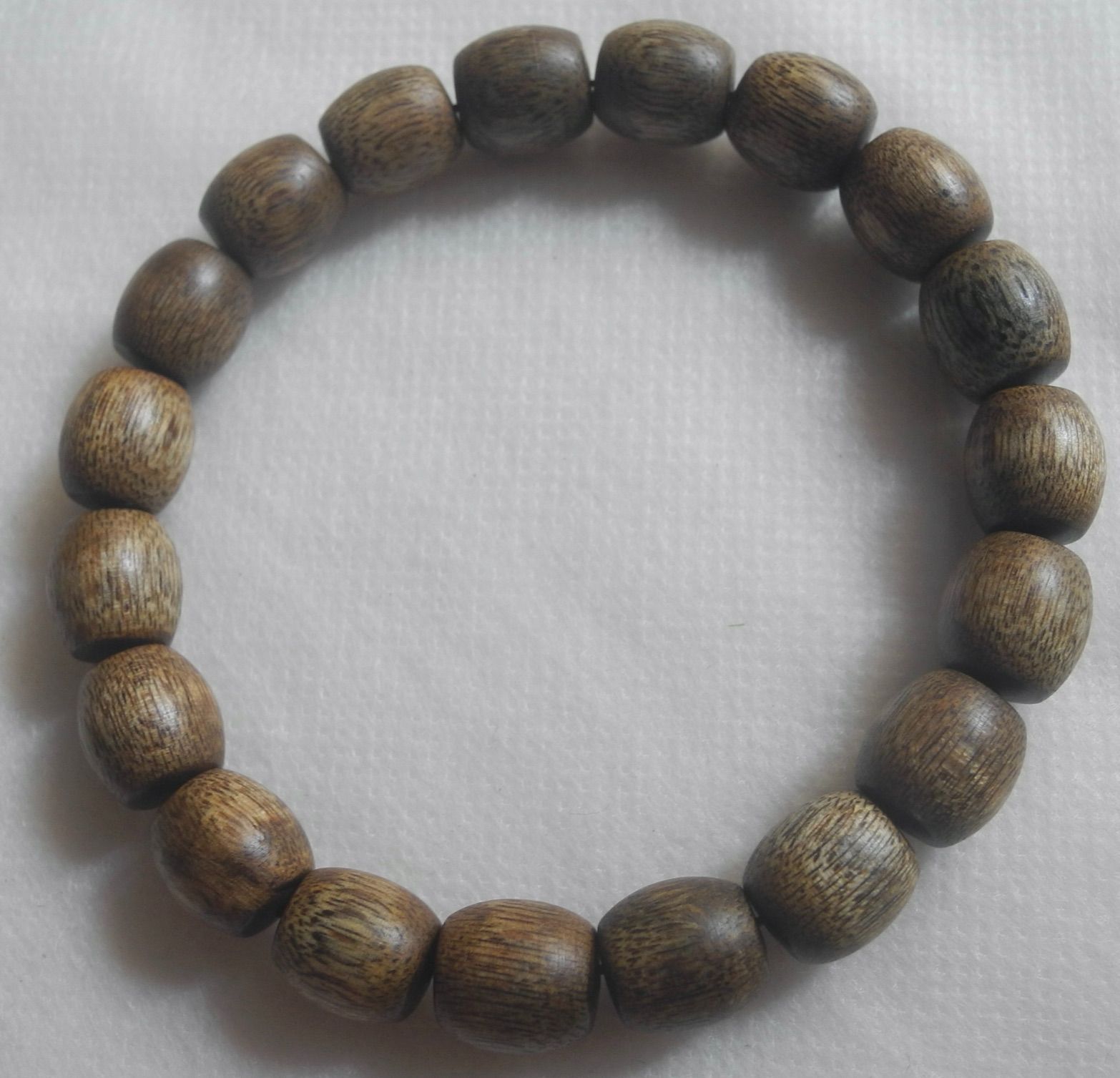 ベトナム産 品位 天然 香木 沈香 数珠 ブレスレット 本物 14g 10mm agarwood 仏具 伽羅 美しい木目 非常に良い香り 水沈 アロマ