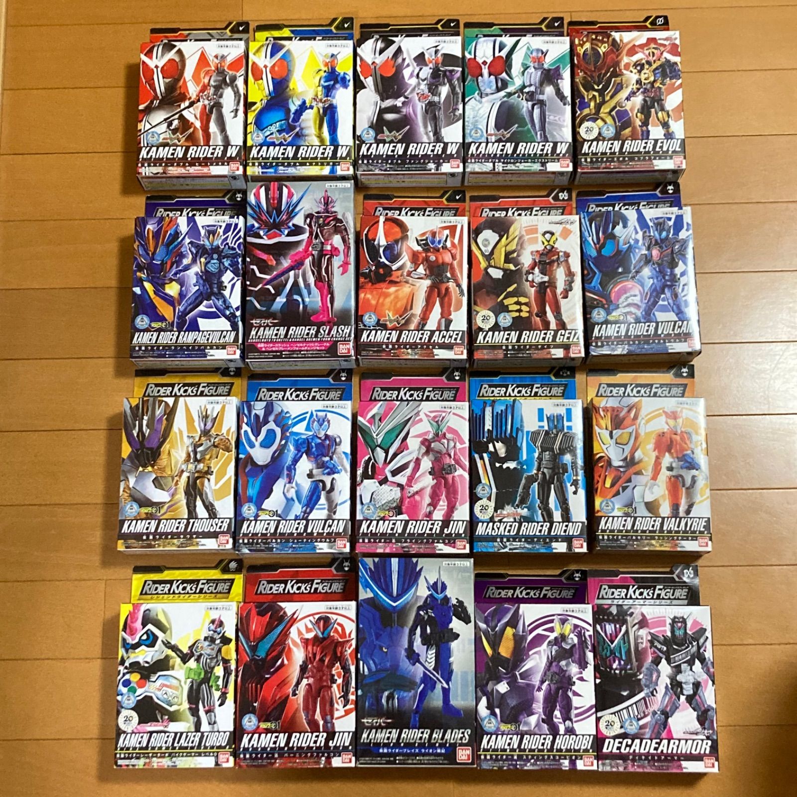 【20体セット】仮面ライダー　RKFレジェンドライダー / ライダーアーマー 20体セット】仮面ライダー RKFレジェンドライダー / ライダー