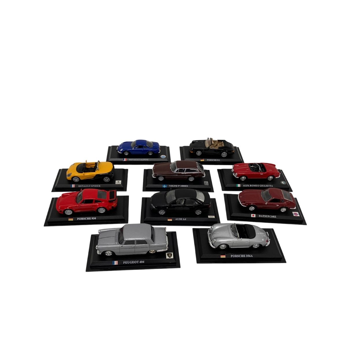 DeAGOSTINI Japan デルプラド世界のレーシングカーコレクション 1|43スケール 10台 おまとめ Z10500902