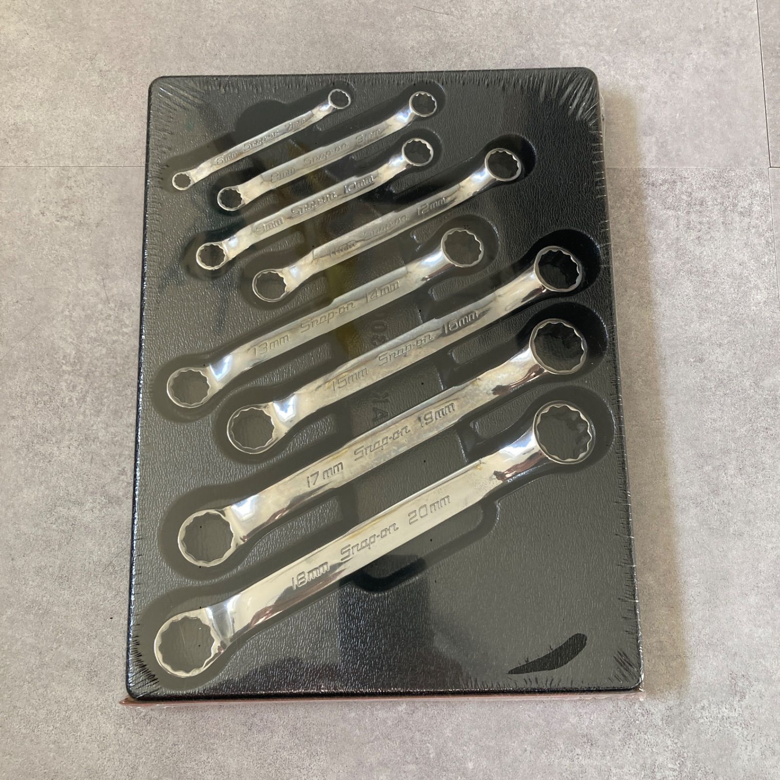 Snap-on スナップオン フランクドライブ ショート 10°オフセット レンチ 12角 セット XSM608A