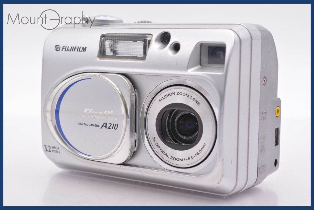 稼動品　FUJIFILM FinePix A210 コンパクトデジタルカメラ　R FUJIFILM FINEPIX A210【完動品】【実写済み❗️】▪️オールド