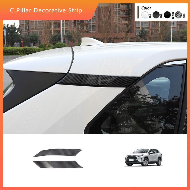 トヨタ純正 RAV4 Cピラー 右 エクステリア リア テール ウインドウ スポイラー トライアングル