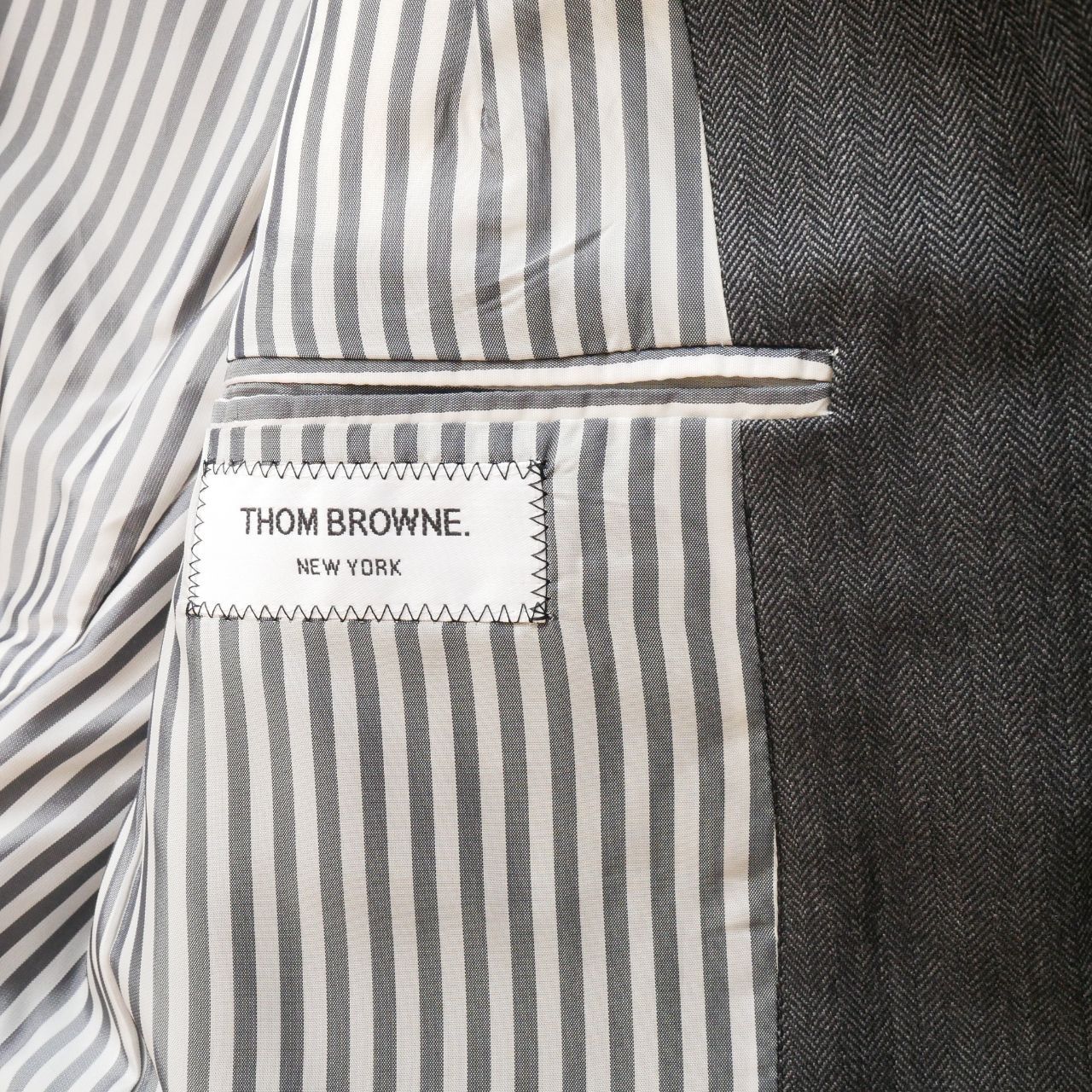 中古 THOM BROWNE トムブラウン サックスーツ サイズ0