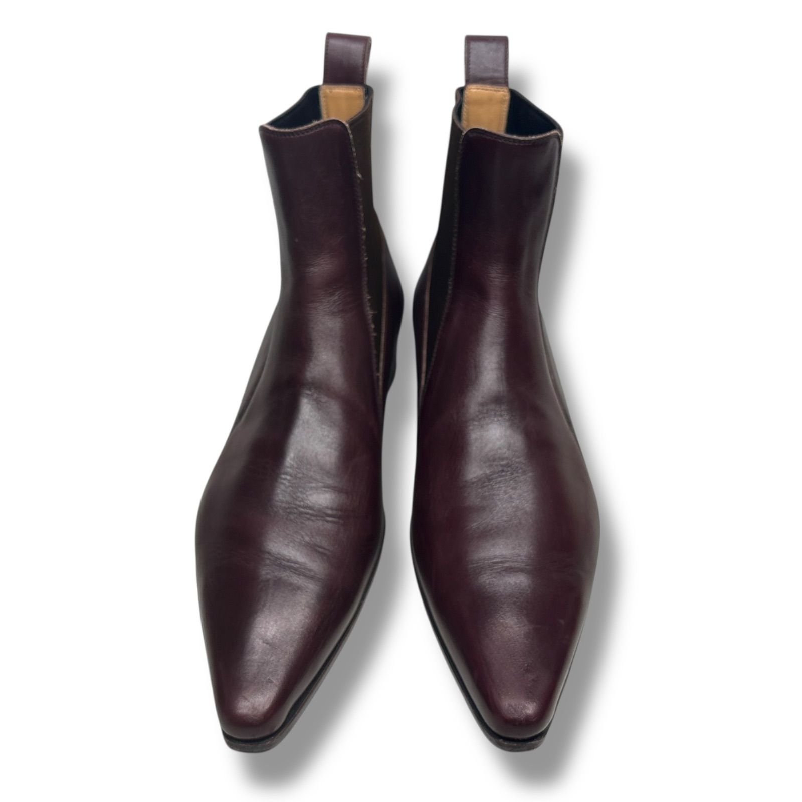 DOLCE&GABBANA（ドルチェ&ガッバーナ）サイドゴア ブーツ 美品□DOLCE&GABBANA ドルチェ&ガッバーナ 【25.5】サイドゴアブーツ