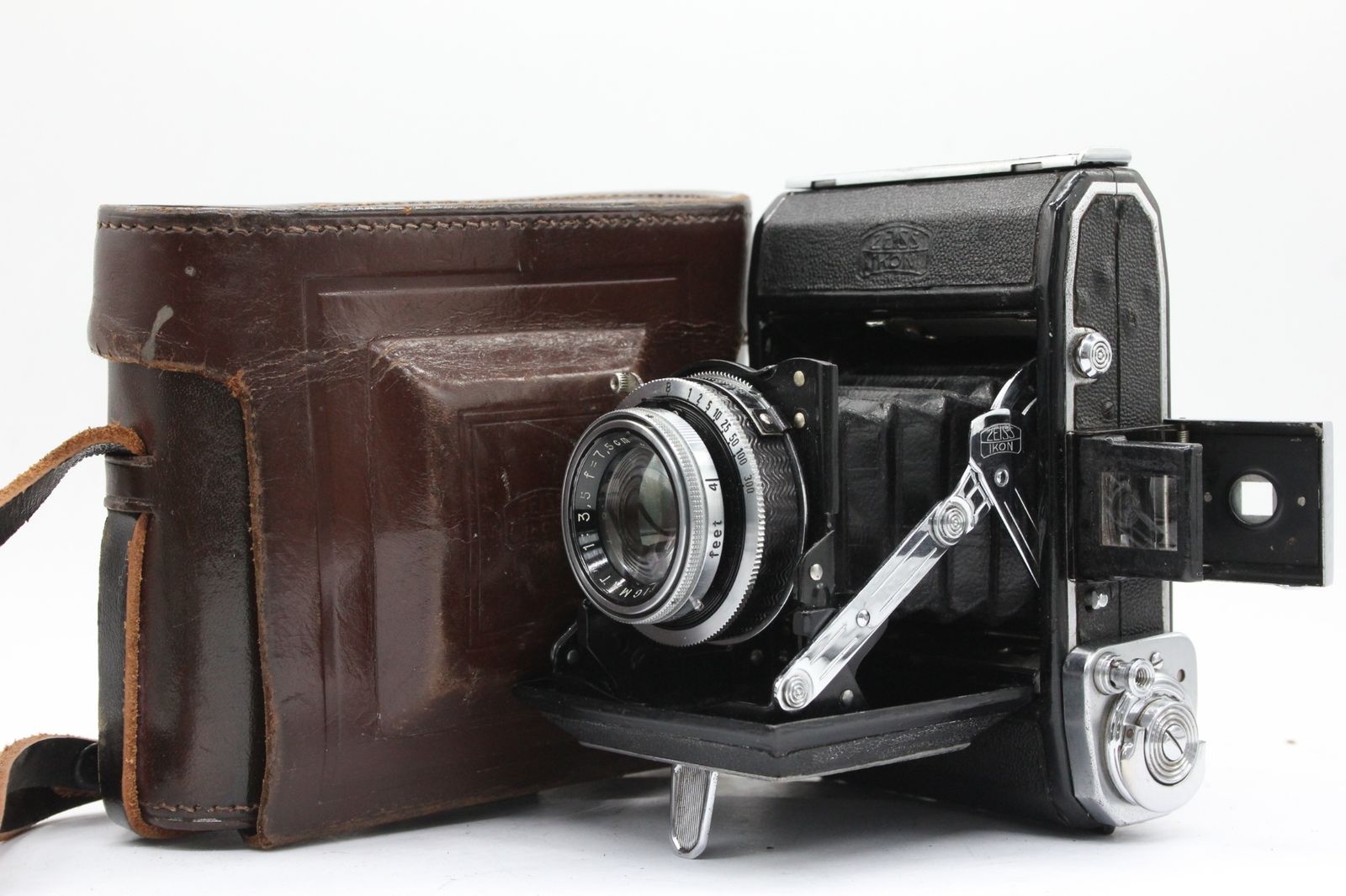 訳あり品】 ツァイスイコン Zeiss Ikon Ikonta 521 NOVAR-ANASTIGMAT 7.5cm F3.5 蛇腹カメラ v1558  - メルカリ