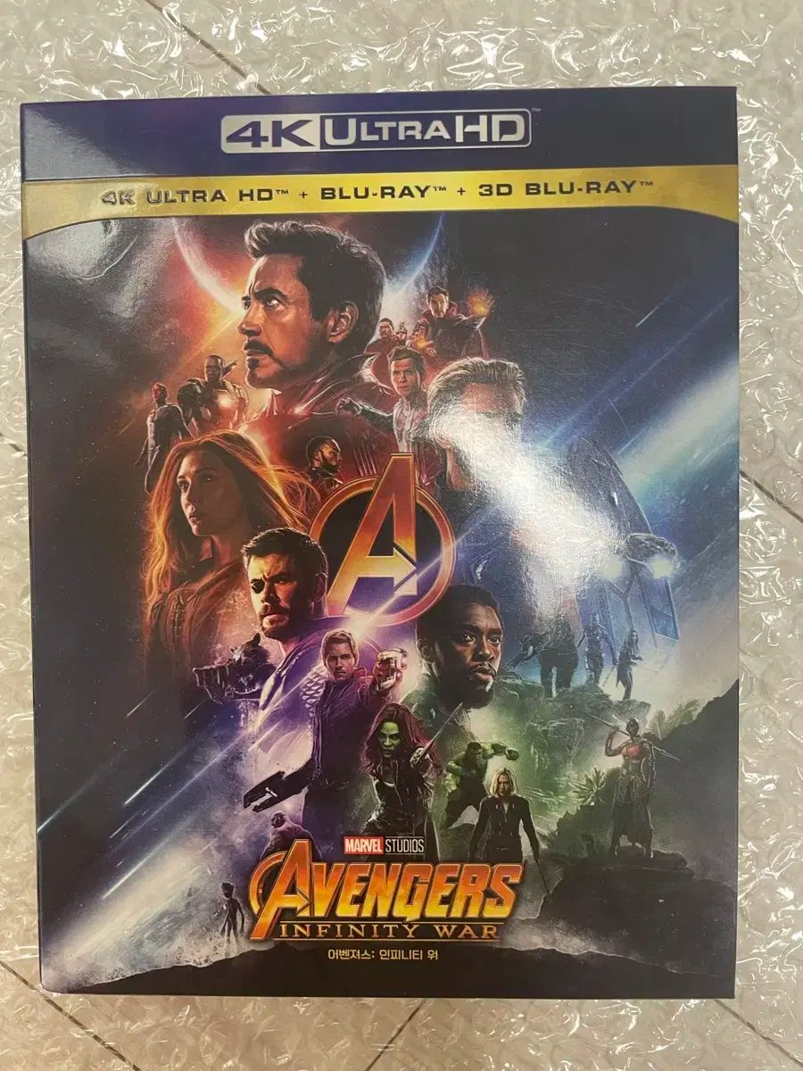 アベンジャーズ インフィニットウォー 4k アベンジャーズブルーレイ