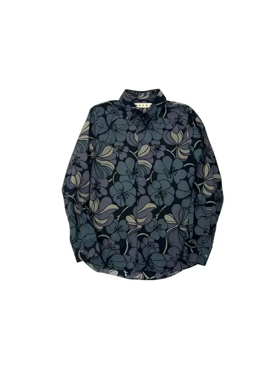 マルニ 2015fw フラワー パータン シャツ
