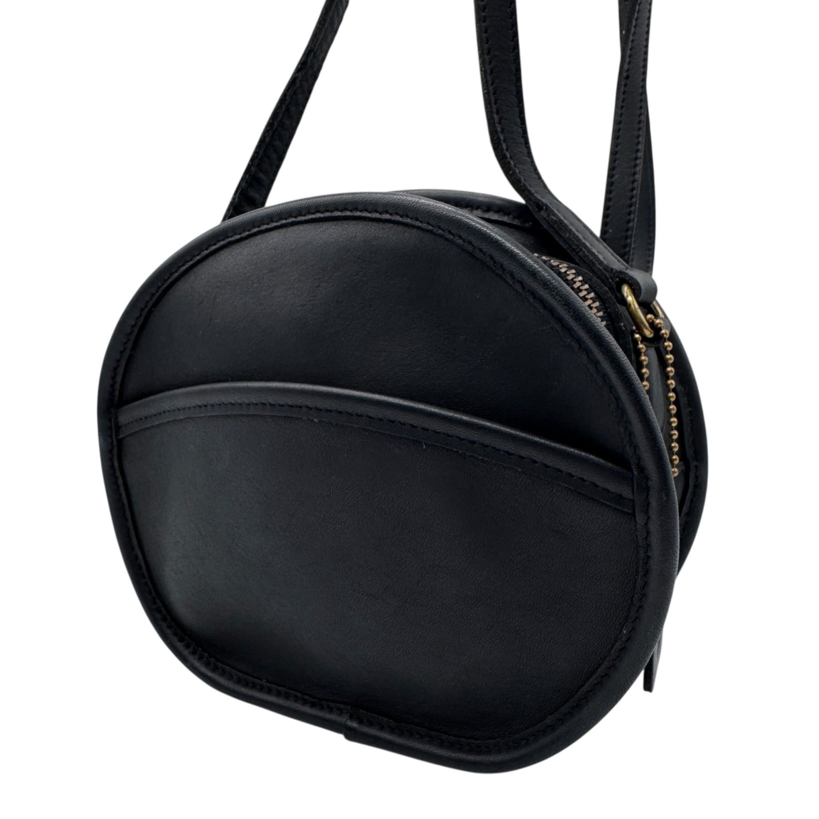希少 OLD COACH オールドコーチ レザー ミニショルダーバッグ ラウンド 