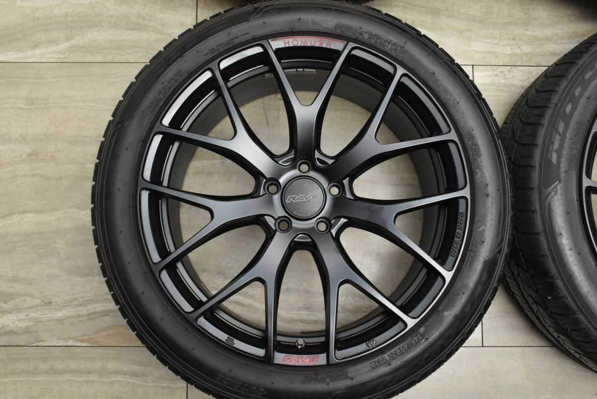 良好品】RAYS HOMURA 2x7FT SPORT EDITION 20in 8.5J +45 PCD114.3